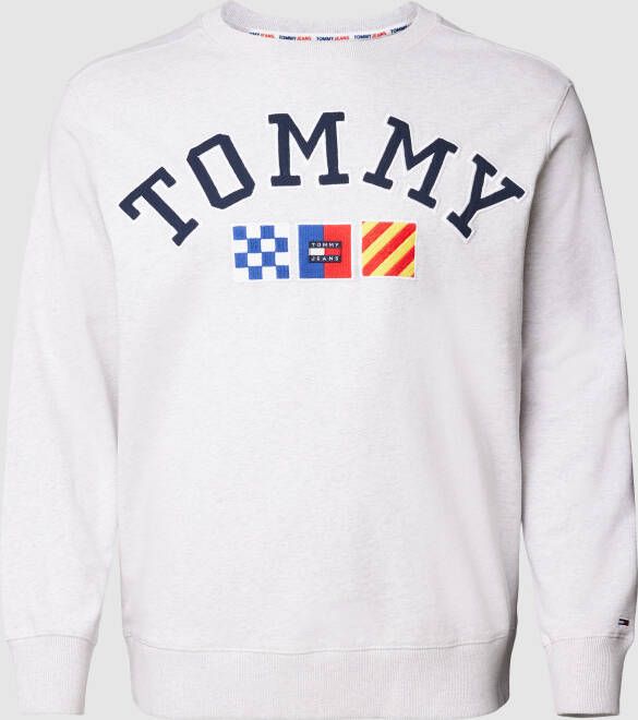 Tommy Jeans Plus SIZE sweatshirt met labelstitching
