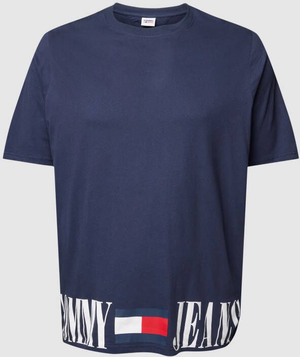 Tommy Jeans Plus SIZE T-shirt met labelprint