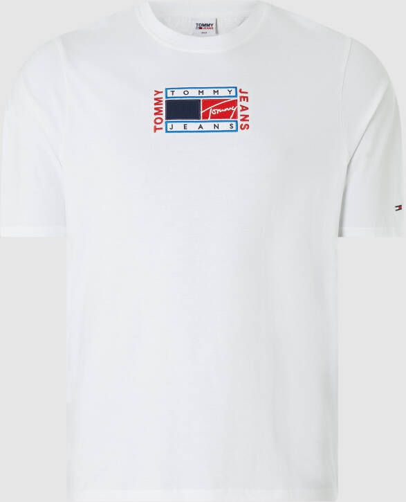 Tommy Jeans Plus SIZE T-shirt van biologisch katoen