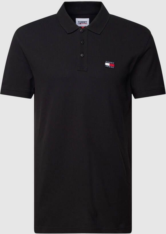 Tommy Jeans Poloshirt met labeldetail