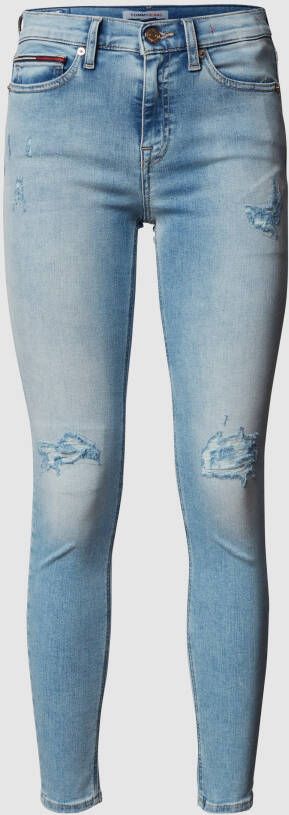Tommy Jeans Skinny fit jeans met destroyed-effecten