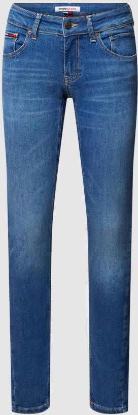 Tommy Jeans Skinny fit jeans met labeldetails model 'SCARLETT'