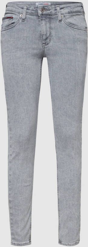 TOMMY JEANS Skinny fit jeans SOPHIE LR SKNY CE155 met faded out effecten & logobadge