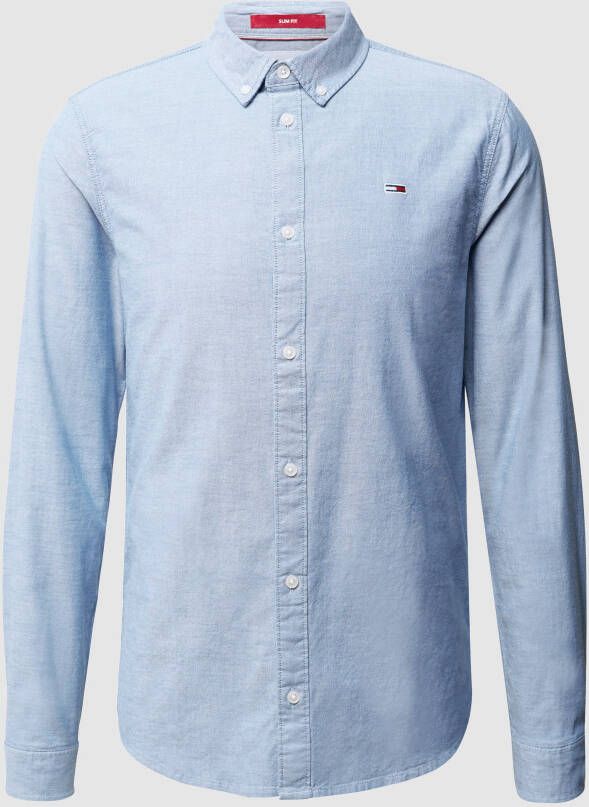 Tommy Jeans Slim fit vrijetijdsoverhemd van Oxford