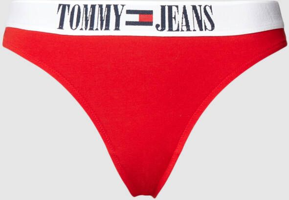 Tommy Hilfiger Underwear Slip THONG (EXT SIZES) met tommy hilfiger merklabel