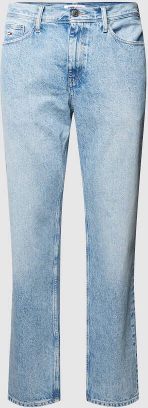 TOMMY JEANS Relax fit jeans ETHAN RLXD STRGHT BG5017 met -logoborduursel (1-delig)
