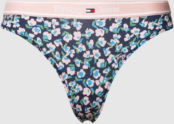 Tommy Jeans String met bloemenmotief