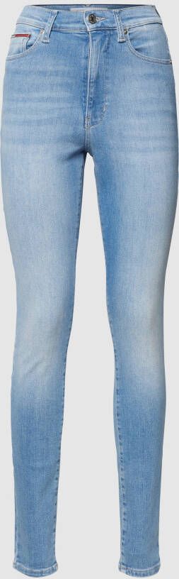 Tommy Jeans Super skinny fit jeans met labeldetail