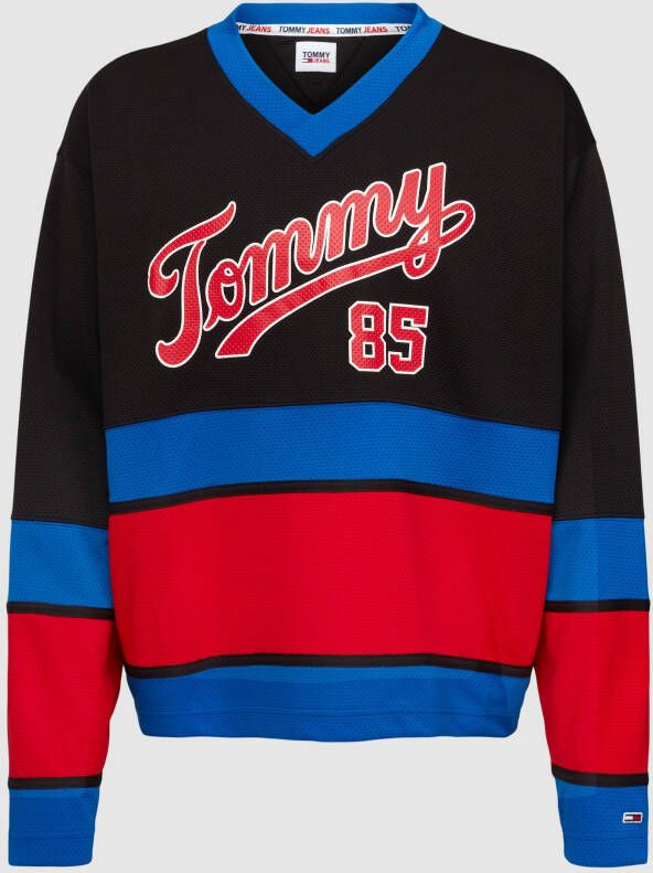 Tommy Jeans Sweatshirt met labeldetails