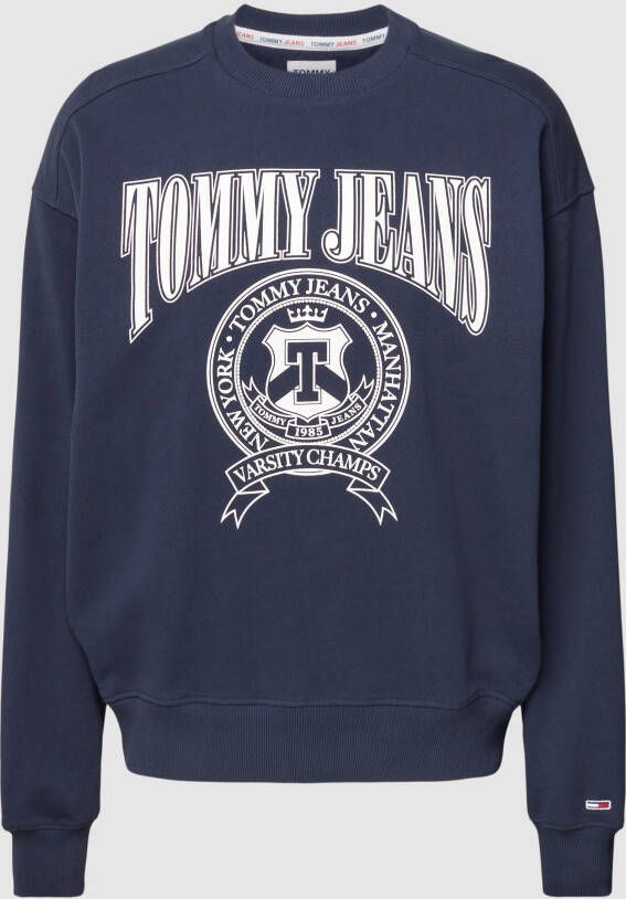 Tommy Jeans Sweatshirt met labelprint
