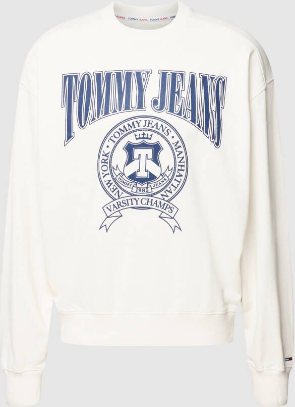 Tommy Jeans Sweatshirt met labelprint