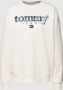 Tommy Hilfiger Sweatshirt tjw ovr tartan 1 applique Tommy Jeans Beige Dames - Thumbnail 1