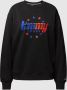 Tommy Jeans Sweatshirt met labelstitching - Thumbnail 1