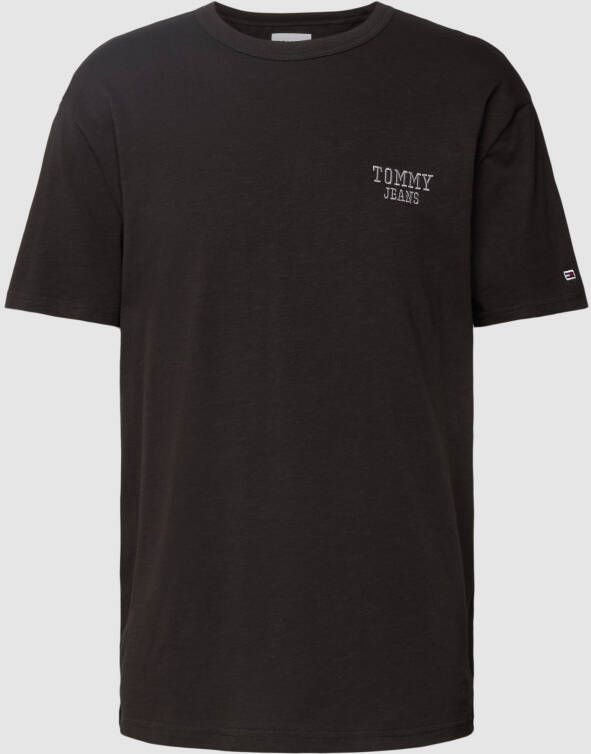 Tommy Jeans Tommy Hilfiger Jeans Men's T-shirt Zwart Heren