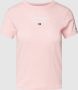 TOMMY JEANS Shirt met korte mouwen TJW BBY ESSENTIAL LOGO 1 SS met geprint label op borsthoogte - Thumbnail 3