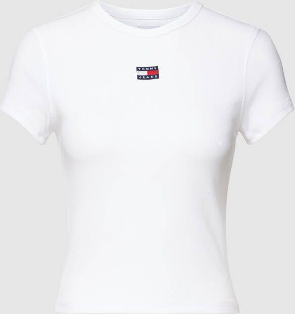 Tommy Jeans T-shirt met labelpatch
