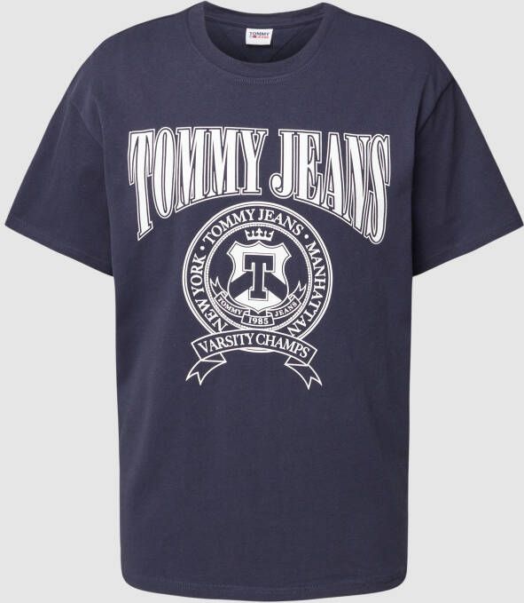 Tommy Hilfiger Hoogwaardig casual T-shirt voor heren Blue Heren