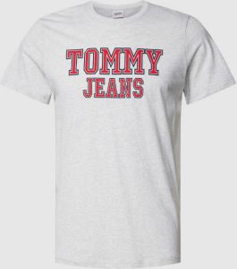 TOMMY JEANS T-shirt TJM ESSENTIAL TJ TEE met een ronde hals