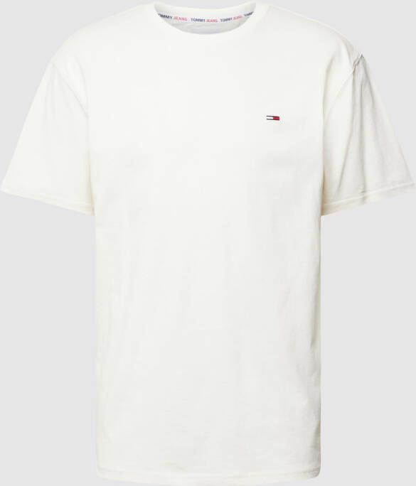 TOMMY JEANS T-shirt TJM CLSC SOLID TEE met een ronde hals
