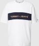 TOMMY JEANS Heren Polo's & T-shirts Tjm Printed Archive Tee Gebroken Wit - Thumbnail 2