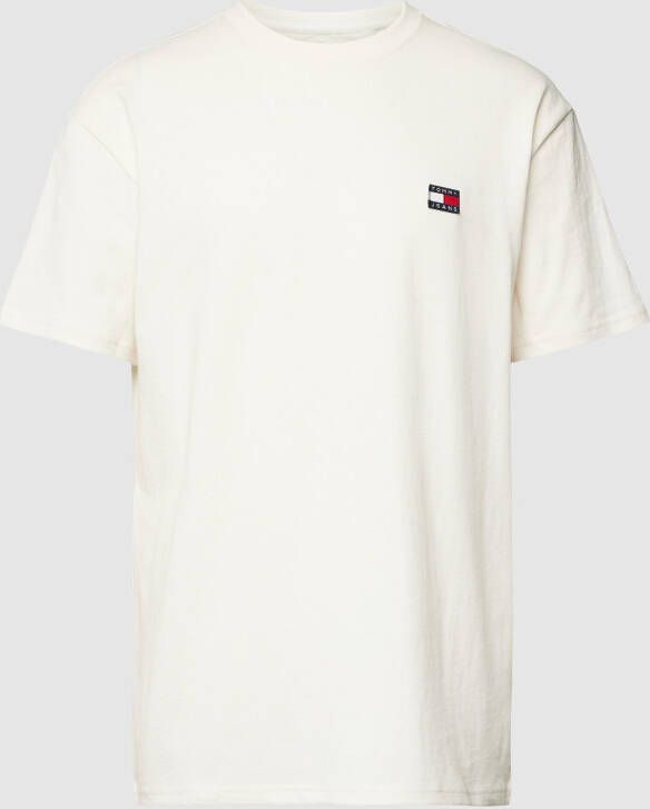 Tommy Jeans T-shirt met ronde hals model 'BADGE'