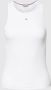 TOMMY JEANS Dames Tops & T-shirts Tjw Essential Rib Tank Lila - Thumbnail 3