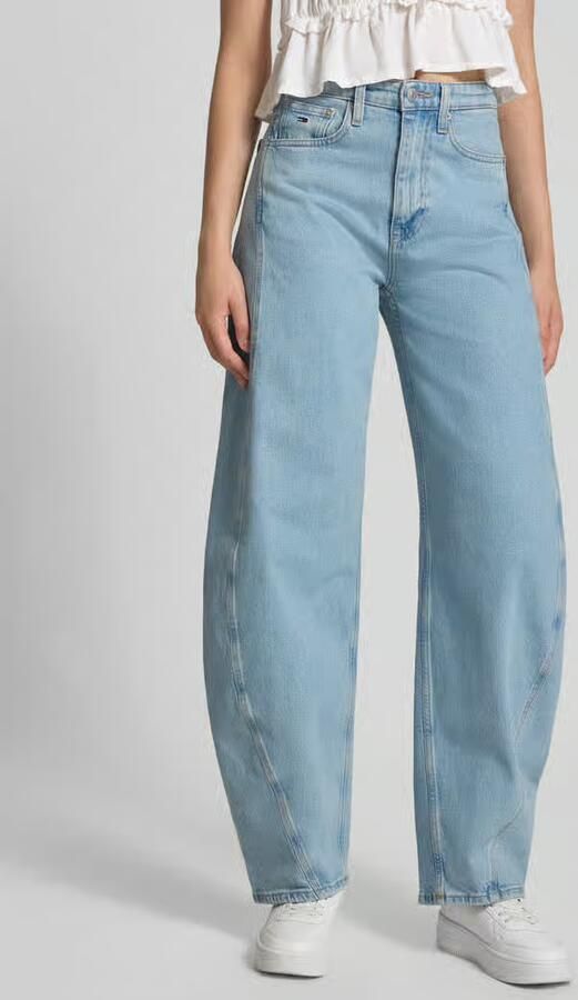 Tommy Jeans Barrel jeans van katoenmix model 'ELLA' - Foto 3