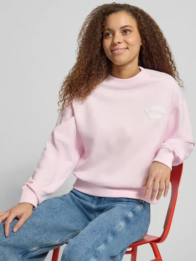Tommy Jeans Boxy fit sweatshirt van puur katoen - Foto 2