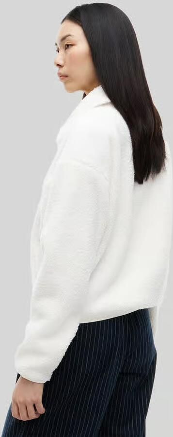 Tommy Jeans boxy fit teddyjack met labelpatch - Foto 3