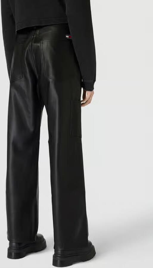 Tommy Jeans Vintage-geïnspireerde Cropped Broeken Black Dames - Foto 3