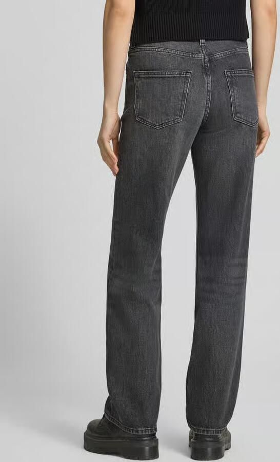 Tommy Jeans broek met rechte pijpen low rise jeans van katoenmix