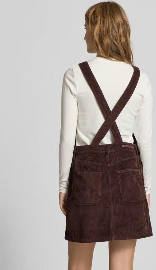 TOMMY JEANS Salopetjurk TJW SCRIPT CORD DUNGAREES DRESS - Foto 4