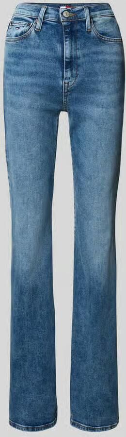TOMMY JEANS Bootcut jeans SYLVIA HGH FLR BI1267 Wijd pijpform en logo borduursel op de achterzak - Foto 19