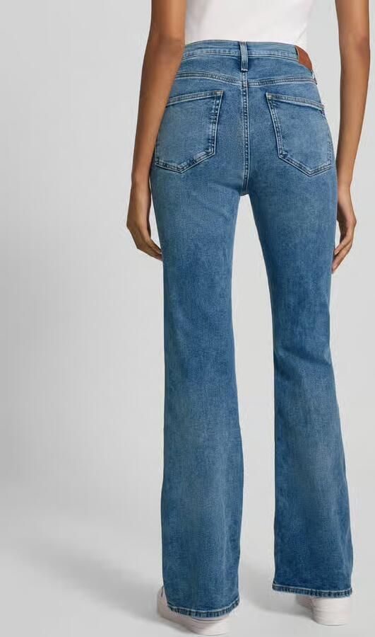 TOMMY JEANS Bootcut jeans SYLVIA HGH FLR BI1267 Wijd pijpform en logo borduursel op de achterzak - Foto 16