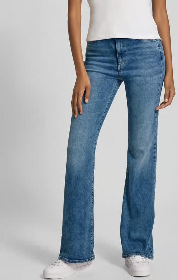 TOMMY JEANS Bootcut jeans SYLVIA HGH FLR BI1267 Wijd pijpform en logo borduursel op de achterzak - Foto 15