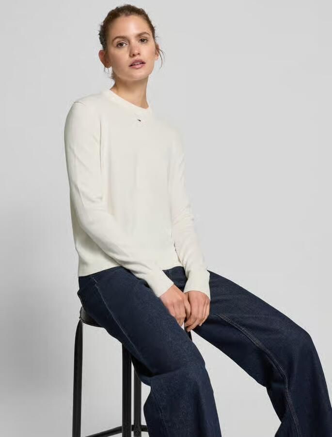 TOMMY JEANS Gebreide trui TJW ESSENTIAL CREW SWEATER EXT