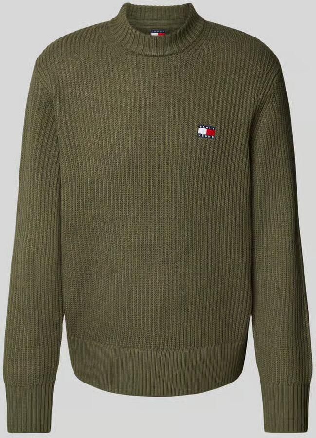 TOMMY JEANS Trui met ronde hals TJM REG BADGE TEXTURED CNECK EXT - Foto 2