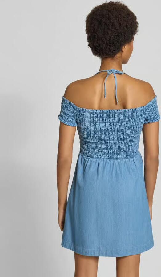 TOMMY JEANS Midi-jurk TJW CHAMBRAY FIT & FLARE DRESS - Foto 7