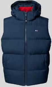 TOMMY JEANS Gewatteerde jas TJM CORD MIX ALASKA PUFFER met cord-inzetten op borst en schouders