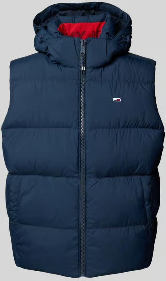 TOMMY JEANS Gewatteerde jas TJM CORD MIX ALASKA PUFFER met cord-inzetten op borst en schouders