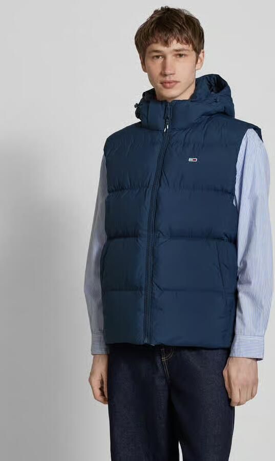 TOMMY JEANS Gewatteerde jas TJM CORD MIX ALASKA PUFFER met cord-inzetten op borst en schouders - Foto 3