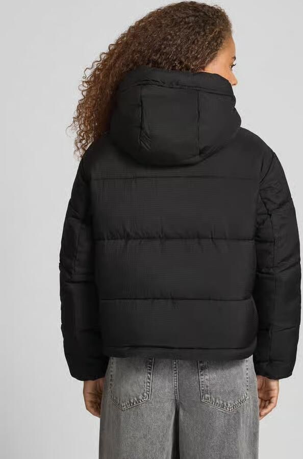 TOMMY JEANS Dames Jassen Tjw Hooded Puffer Jacket Zwart - Foto 5