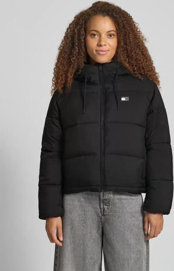 TOMMY JEANS Dames Jassen Tjw Hooded Puffer Jacket Zwart - Foto 6