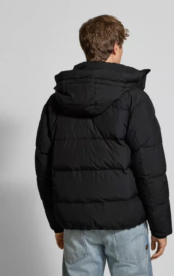 Tommy Jeans Gewatteerd regular fit jack met capuchon - Foto 2