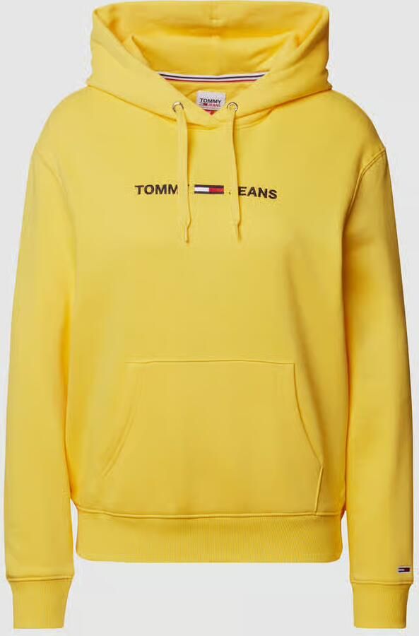 Tommy Jeans Hoodie met labelstitching