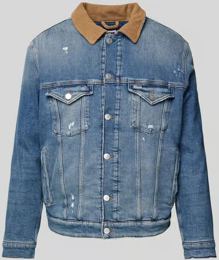 TOMMY JEANS jack RYAN TEDDY RGLR TRCKR DH6138 EXT geborduurd merkembleem aan de zoom - Foto 4
