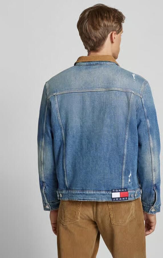 TOMMY JEANS jack RYAN TEDDY RGLR TRCKR DH6138 EXT geborduurd merkembleem aan de zoom - Foto 3