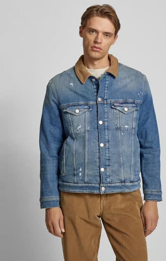 TOMMY JEANS jack RYAN TEDDY RGLR TRCKR DH6138 EXT geborduurd merkembleem aan de zoom - Foto 6