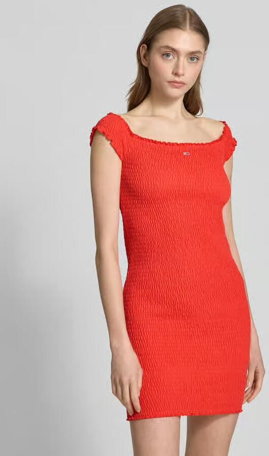 Tommy Jeans knitwear mini-jurk met carmenhals - Foto 2