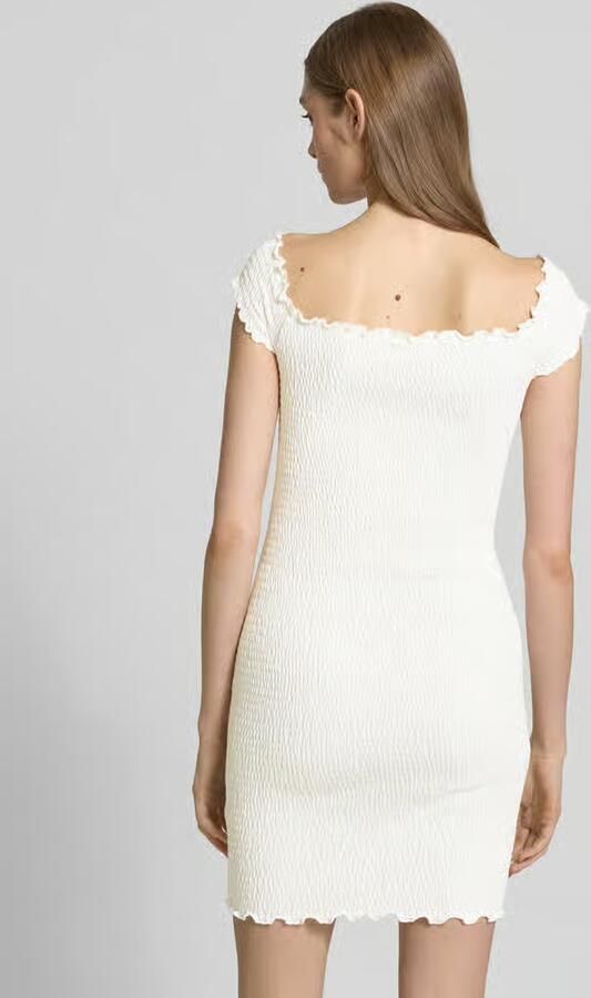 Tommy Jeans Slim fit bodycon-mini-jurk met carmenhals - Foto 5